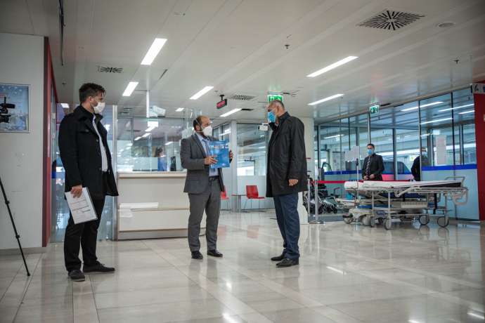 PM Janša on the right