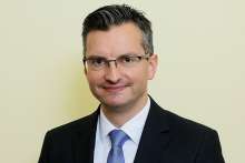 Prime Minister Marjan Šarec some weeks before receiving news of the planned impeachment
