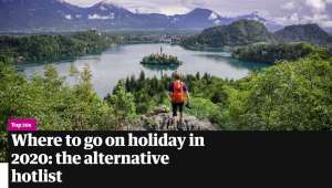 Slovenia Tops Guardian’s “Alternative Hotlist” for 2020