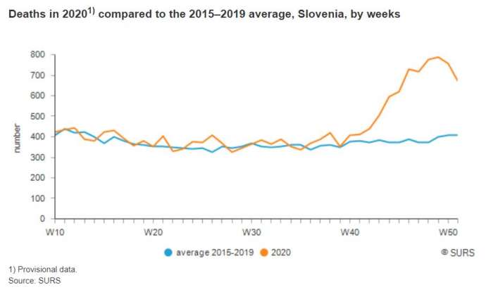 Statistics Office Releases Preliminary Data on Excess Deaths in 2020