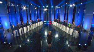 Tough Stance on Migration in First Election Debate