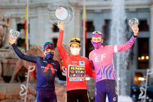 Cycling: Roglič Wins Vuelta Again (Video)