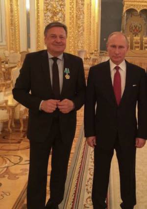 Mayor Janković and President Putin