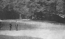 A rare photograph of the original amphitheatre